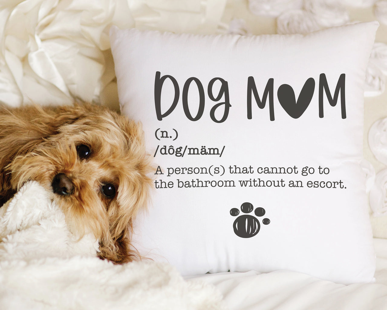 Dog Bathroom Escort SVG