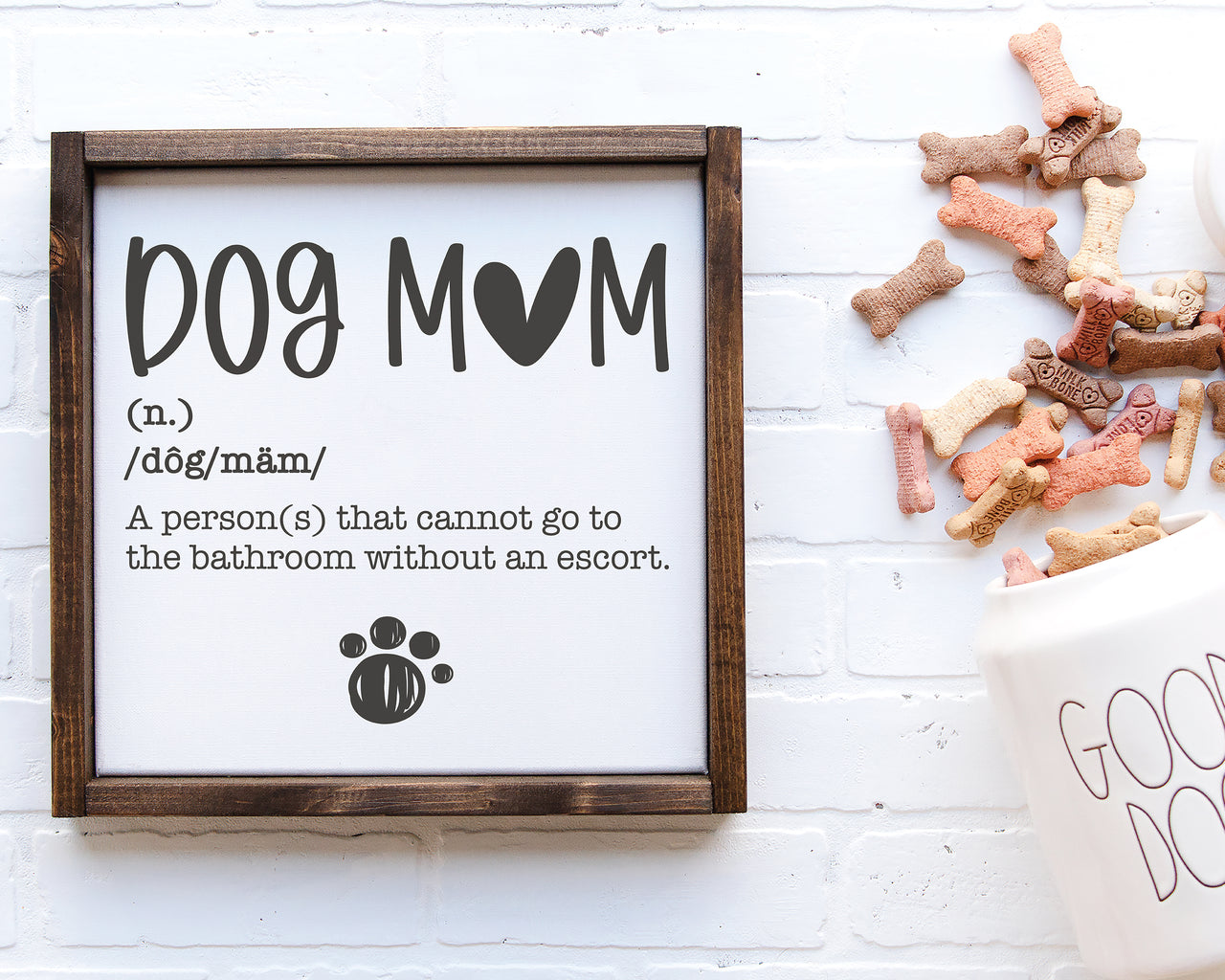 Dog Bathroom Escort SVG