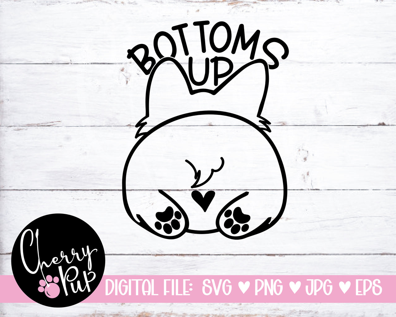 Bottoms Up SVG