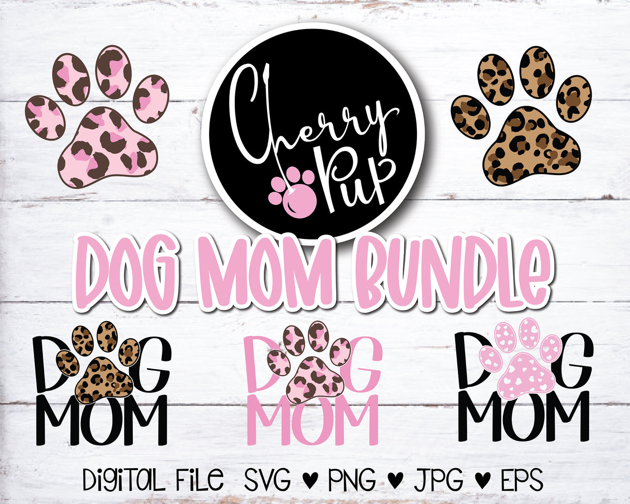 Dog Mom SVG Bundle