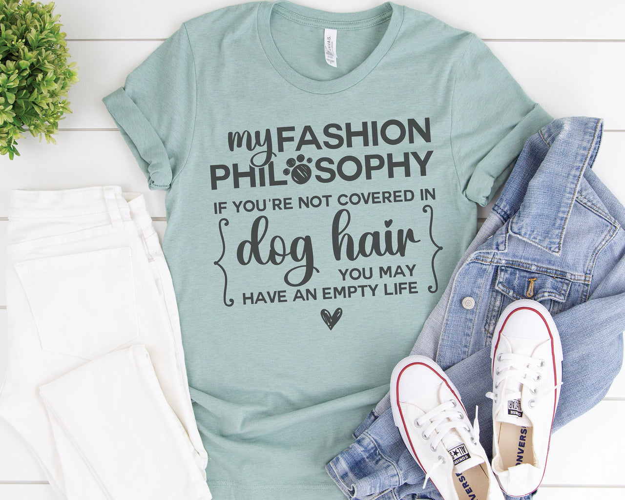 Dog Hair Fashion Philosophy SVG