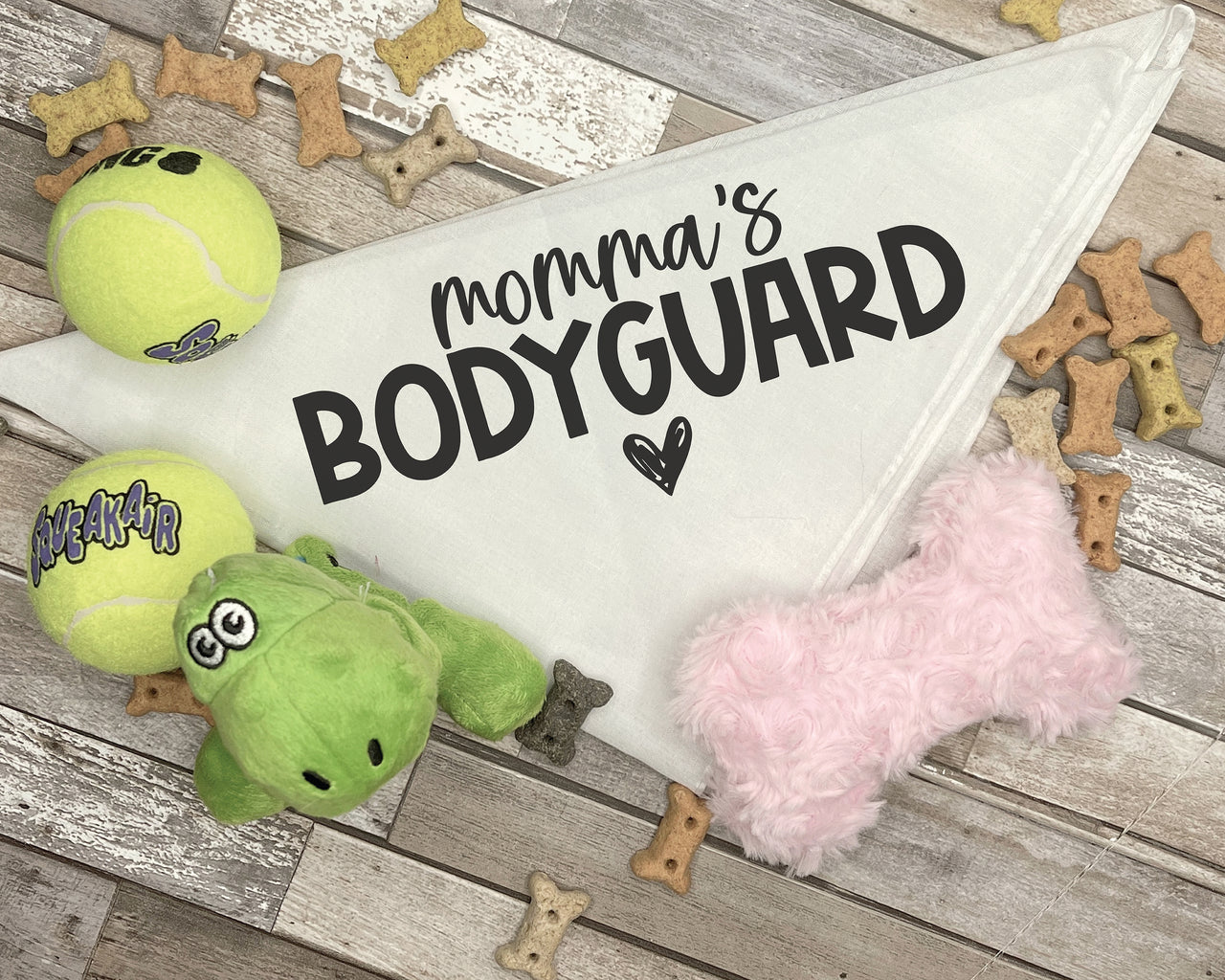 Momma's Bodyguard SVG For Dog Bandana