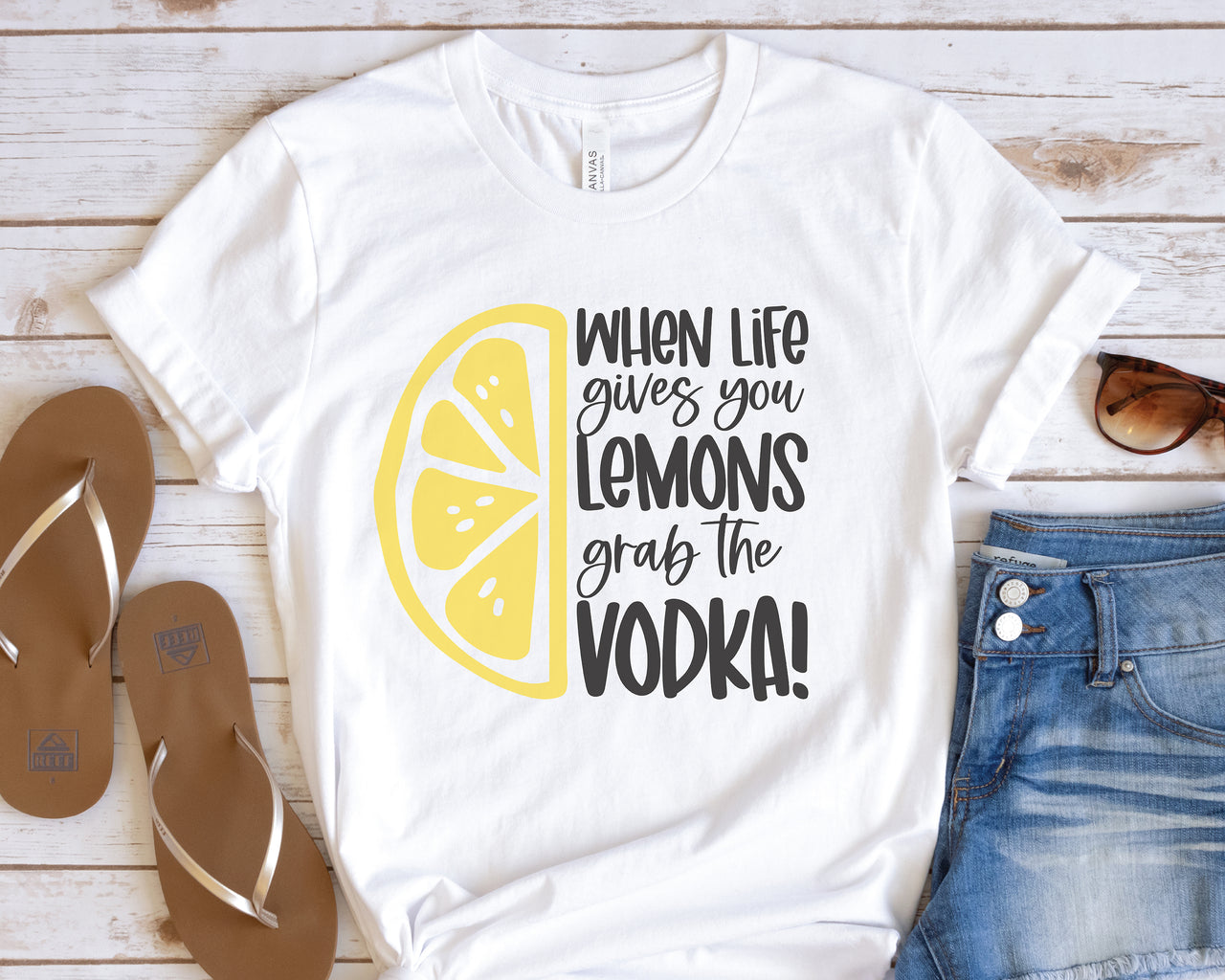 When Life Gives You Lemons Grab the Vodka SVG