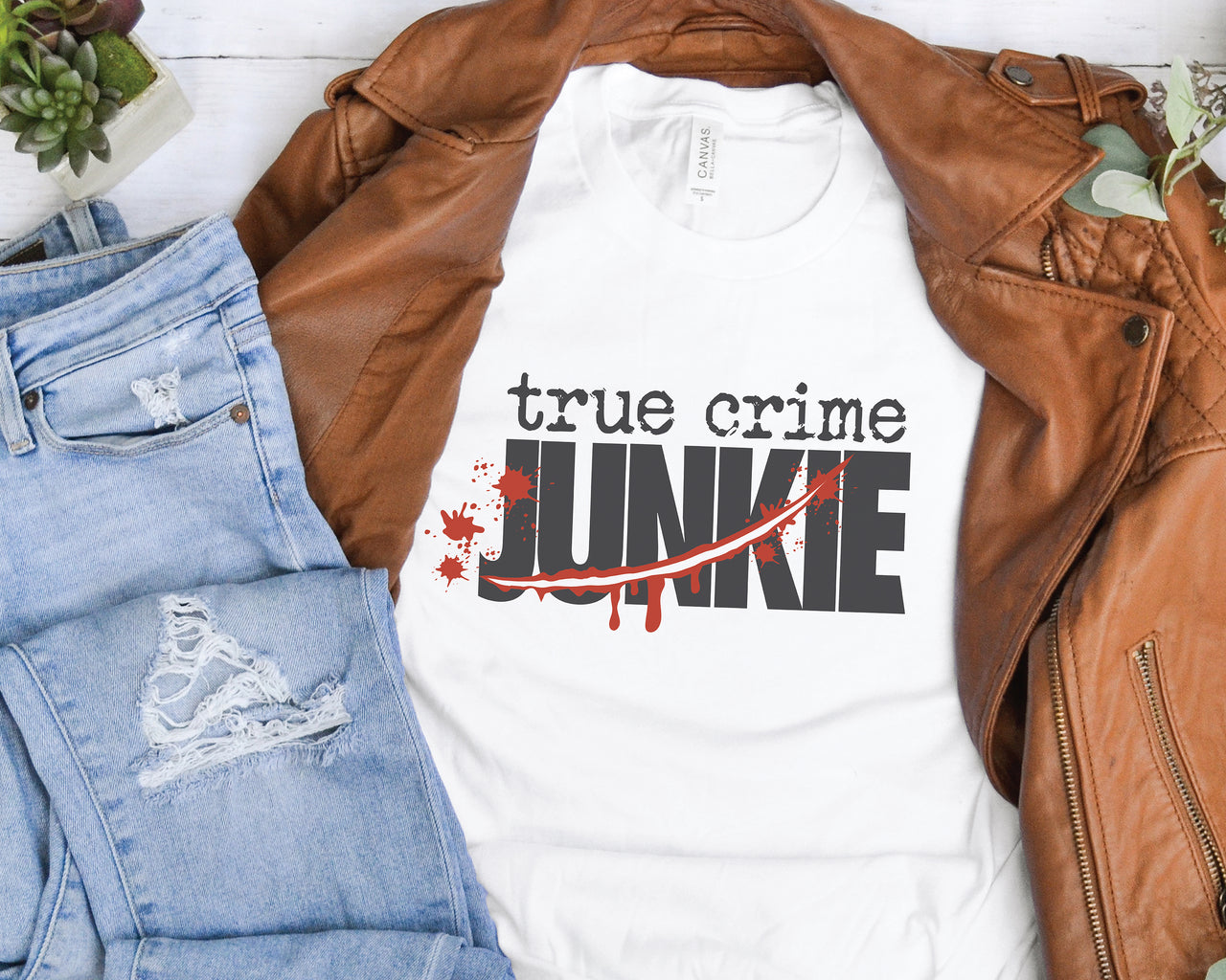 True Crime Junkie SVG