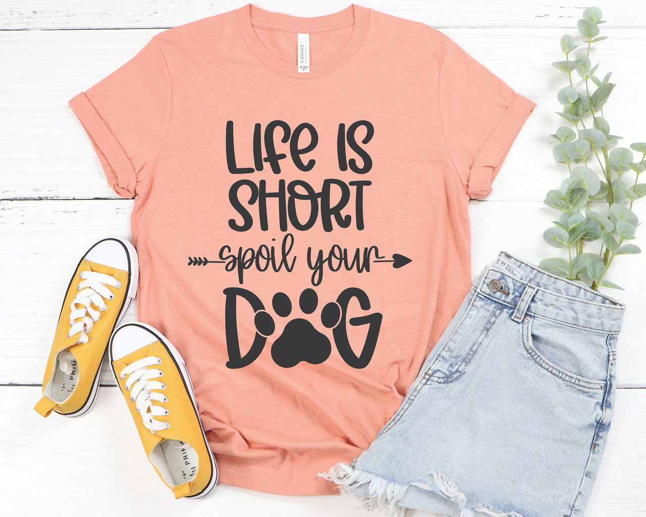 Life Is Short Spoil Your Dog SVG