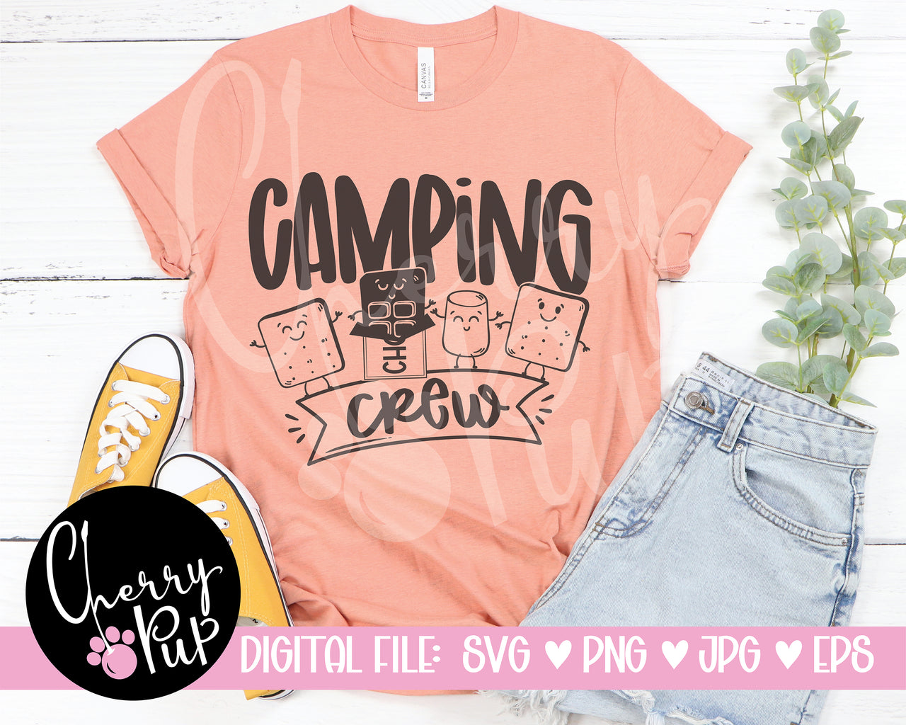 Camping Crew SVG