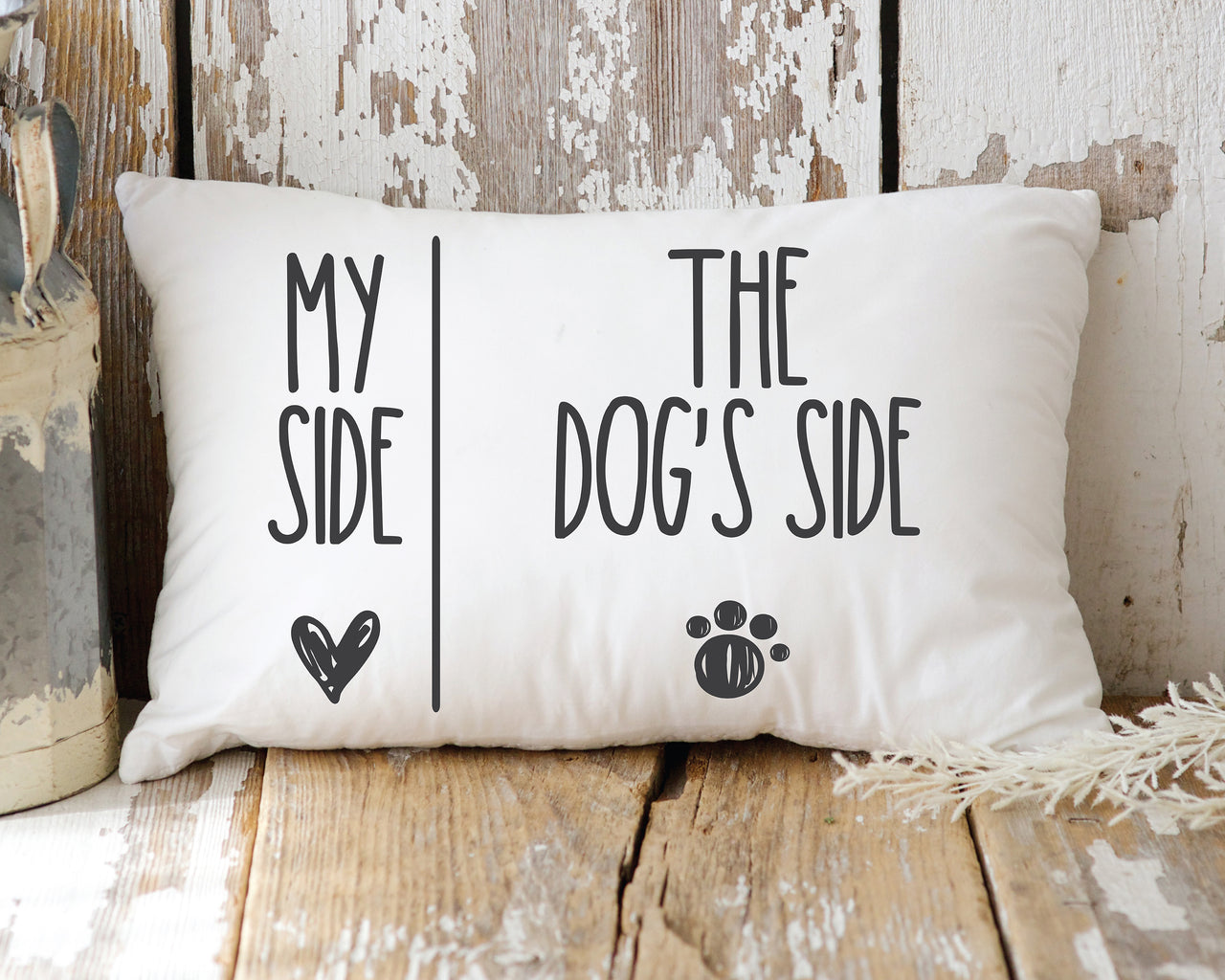 My Side And The Dog's Side SVG