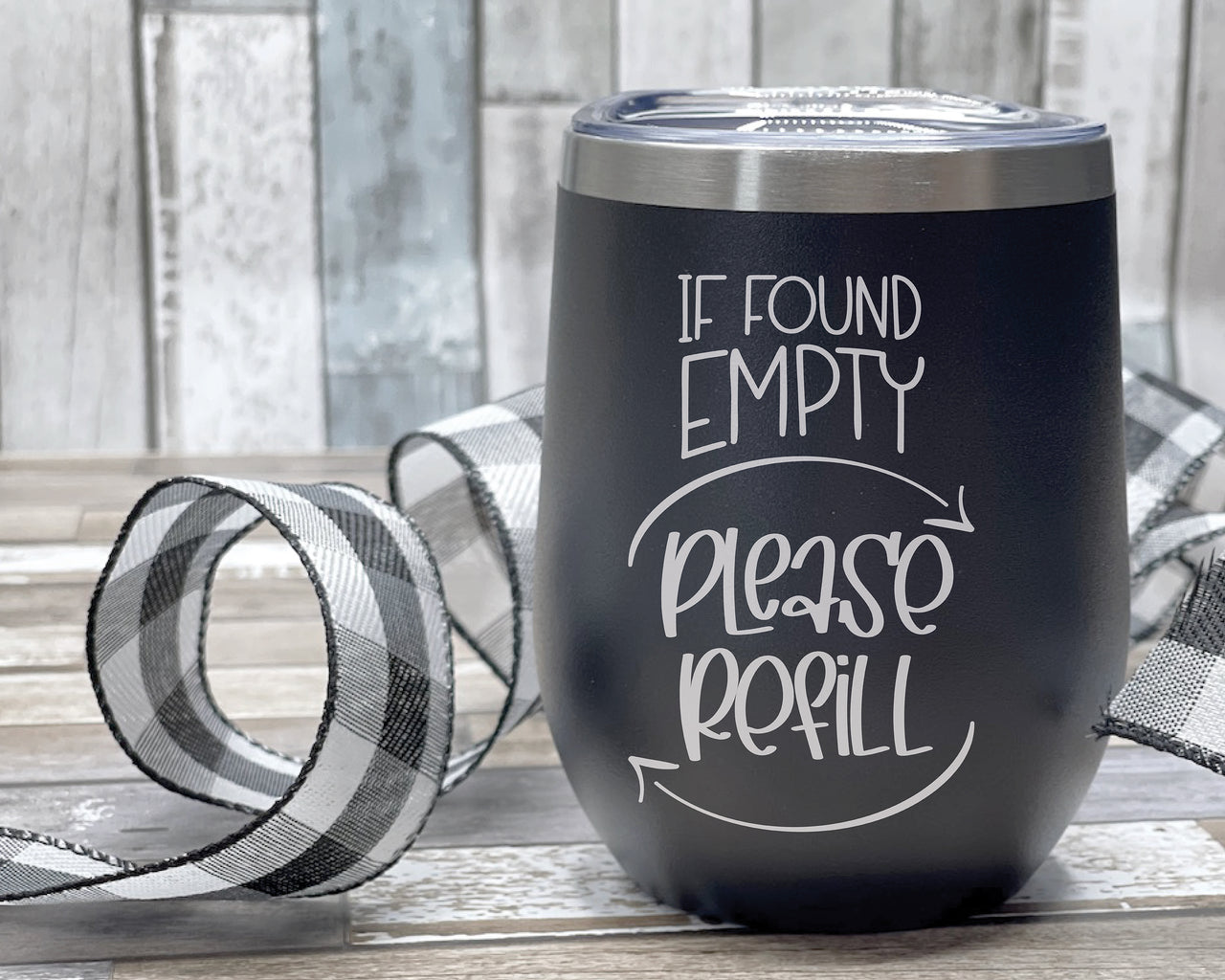 If Found Empty, Please Refill SVG Digital Download