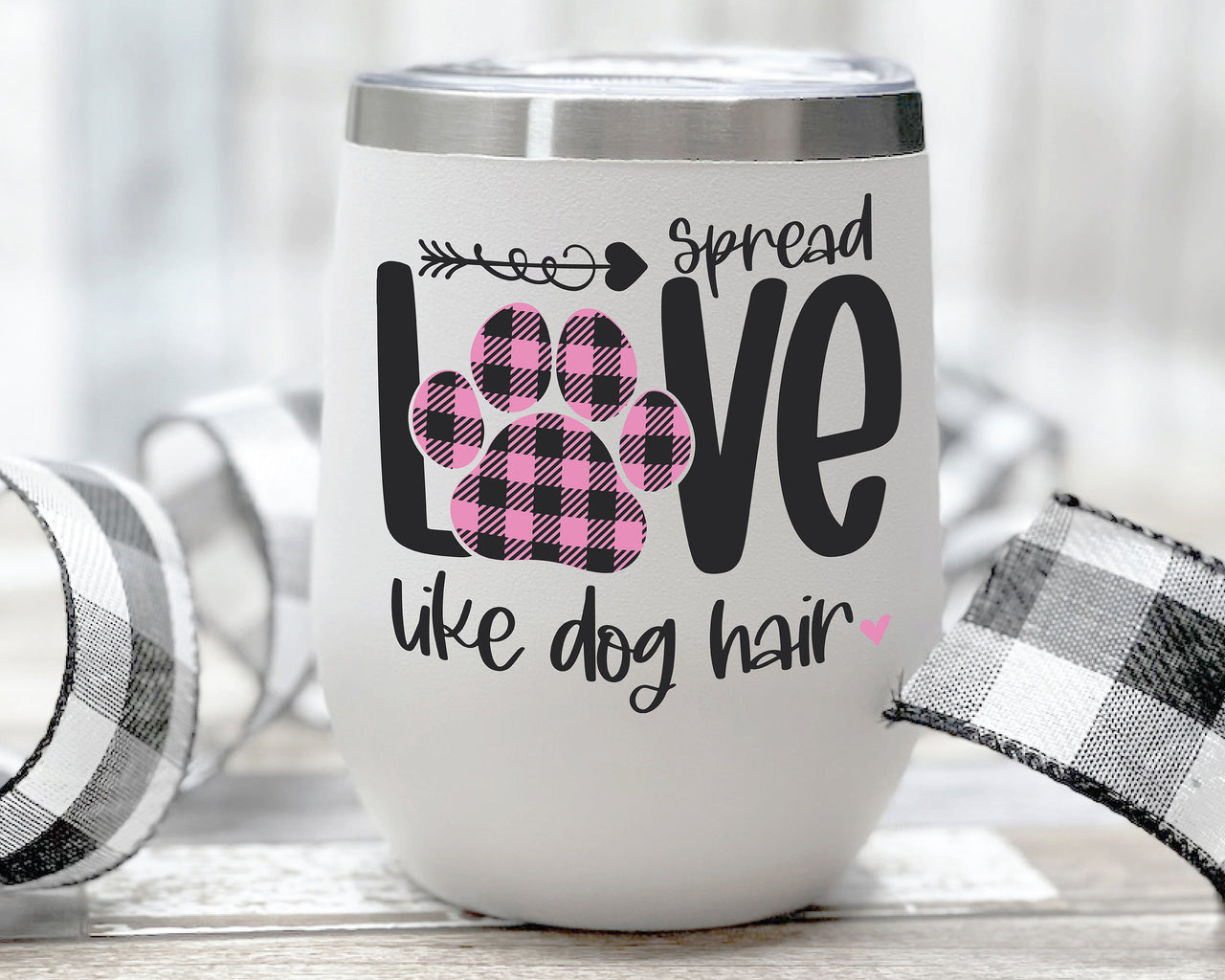 Spread Love Like Dog Hair Svg