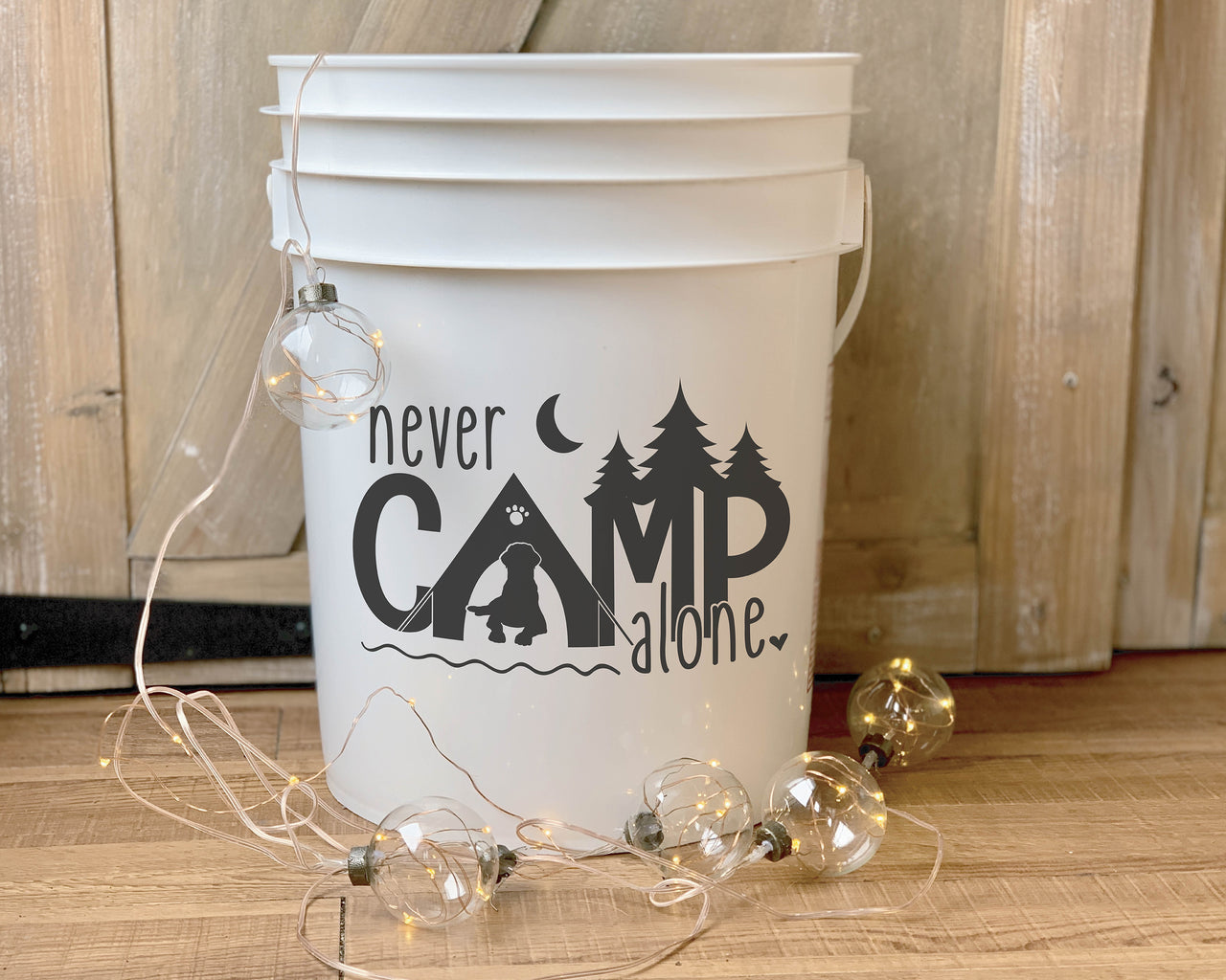 Never Camp Alone SVG