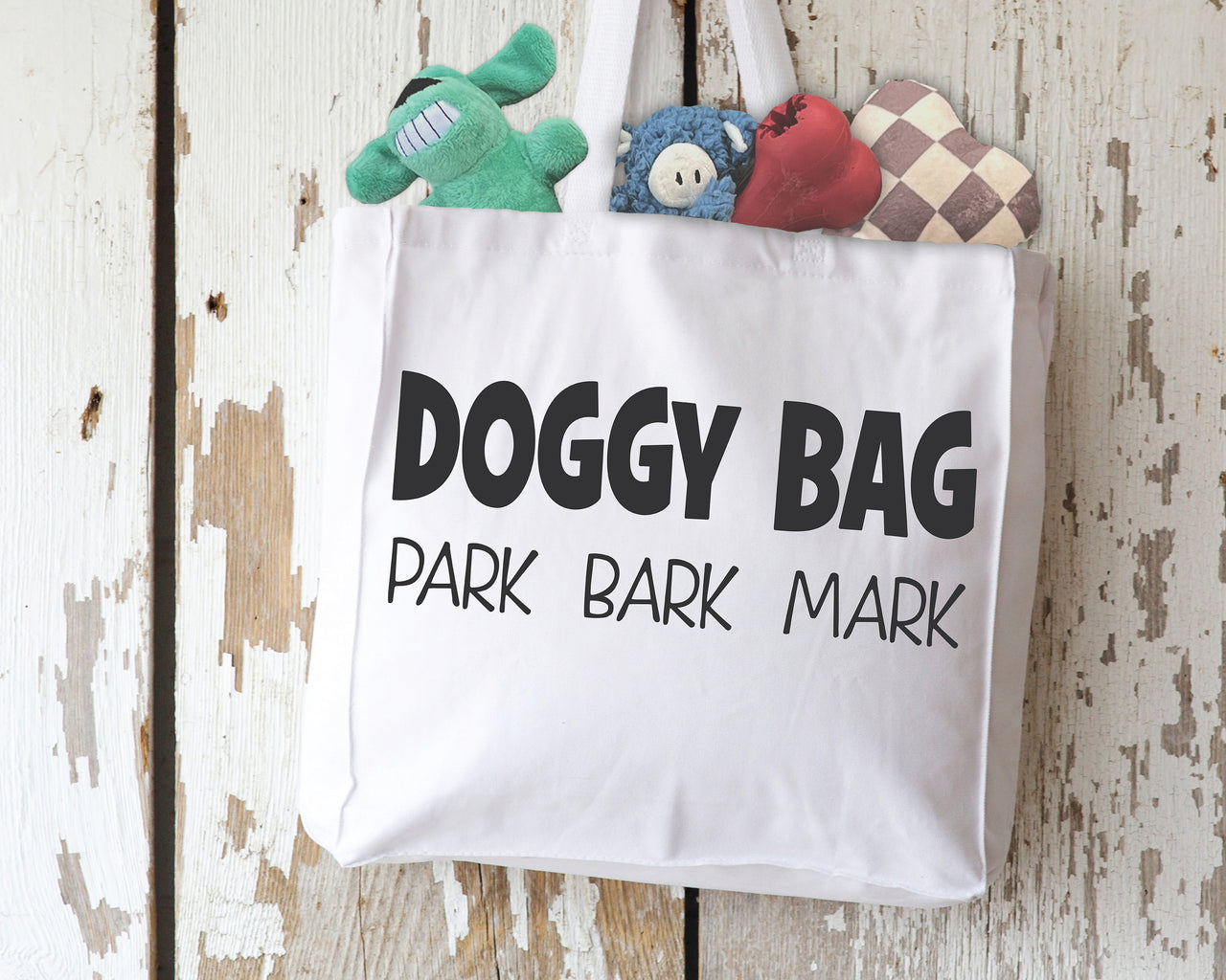 Doggy Bag Park Bark Mark SVG