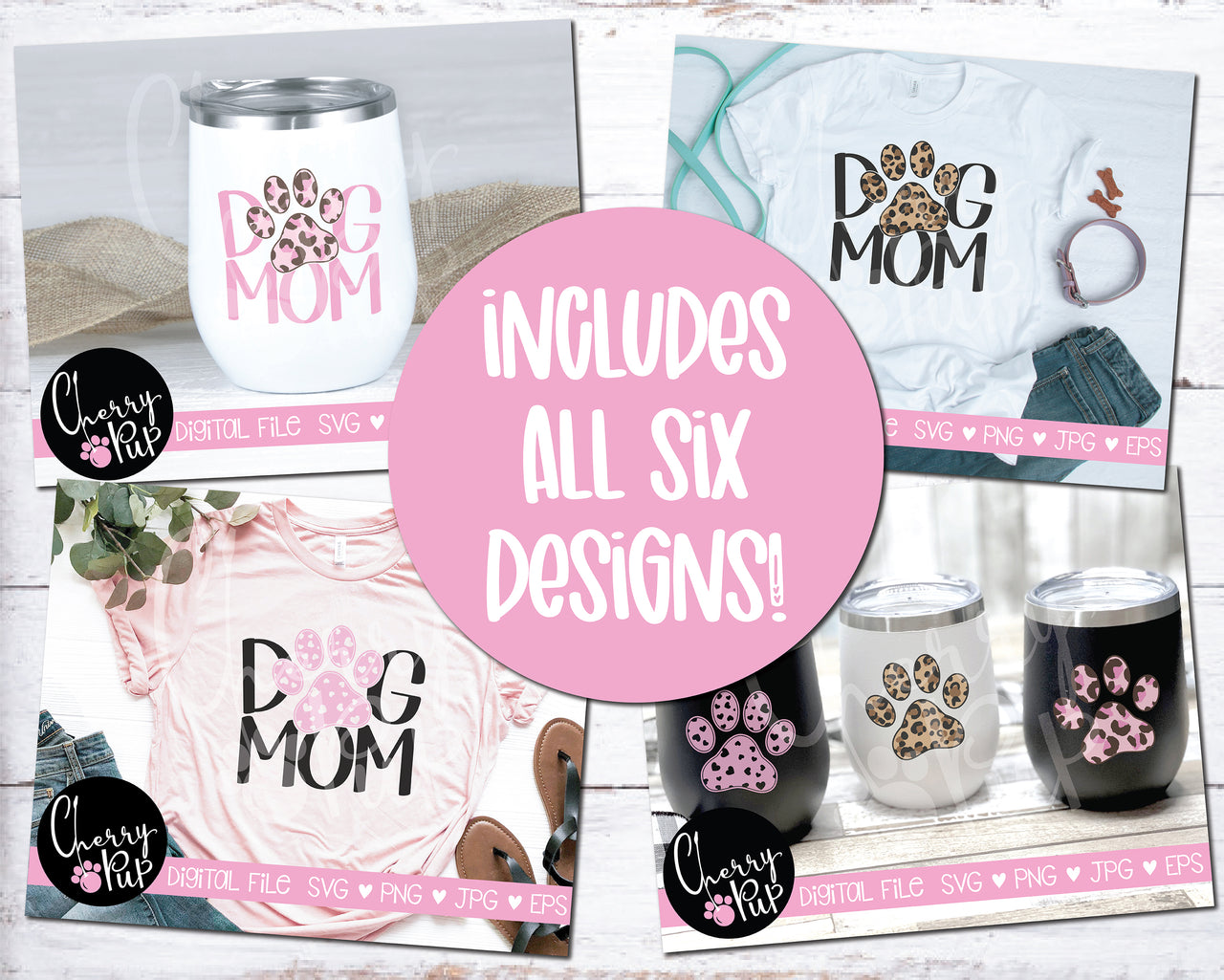 Dog Mom SVG Bundle