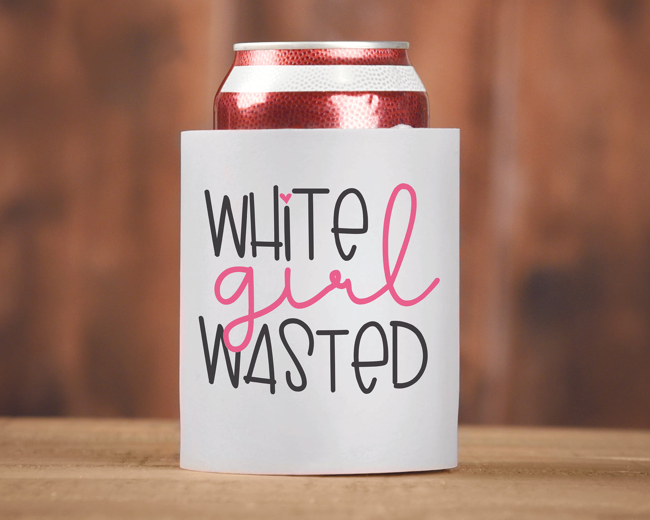 White Girl Wasted SVG Digital Download