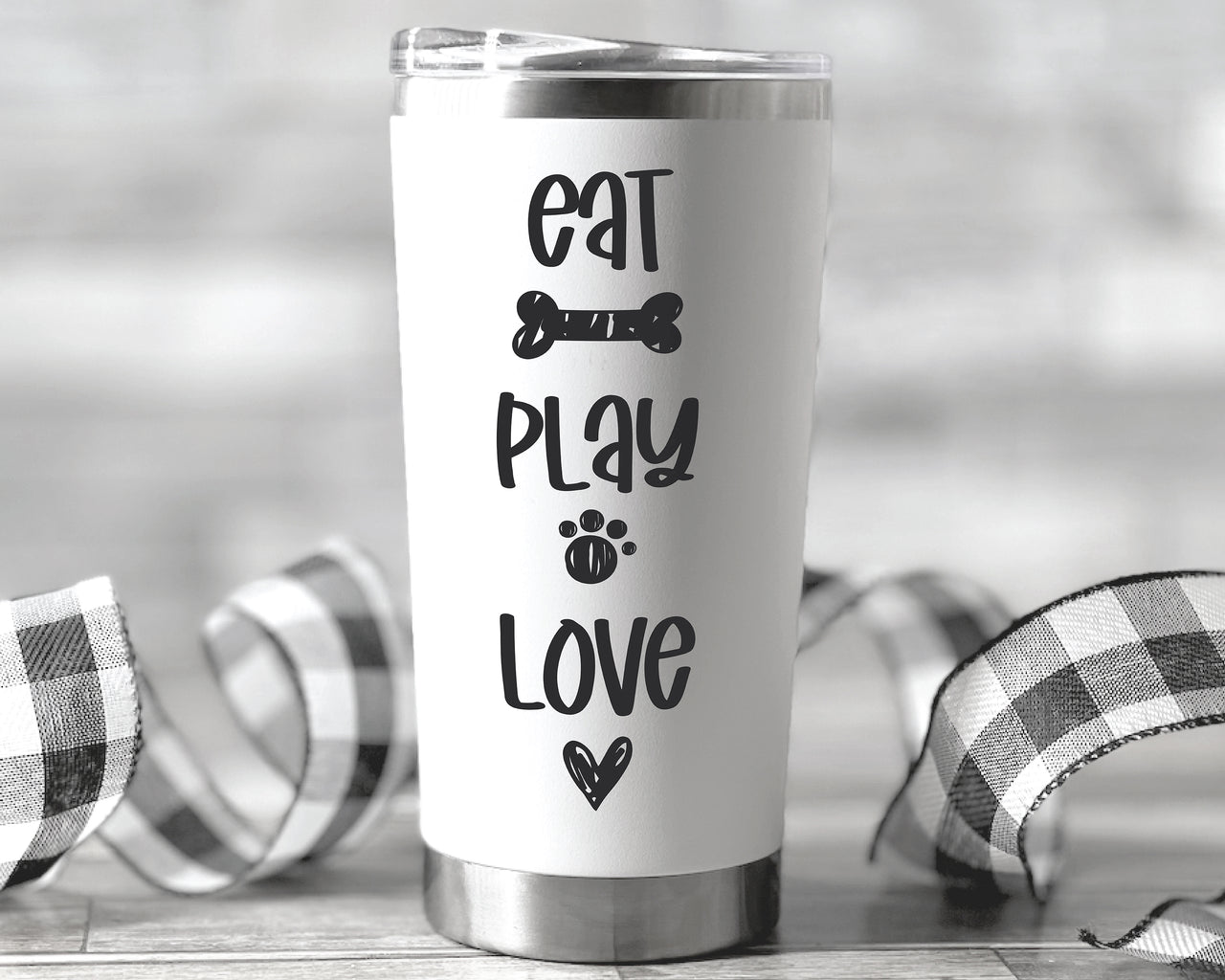 Eat Play Love SVG