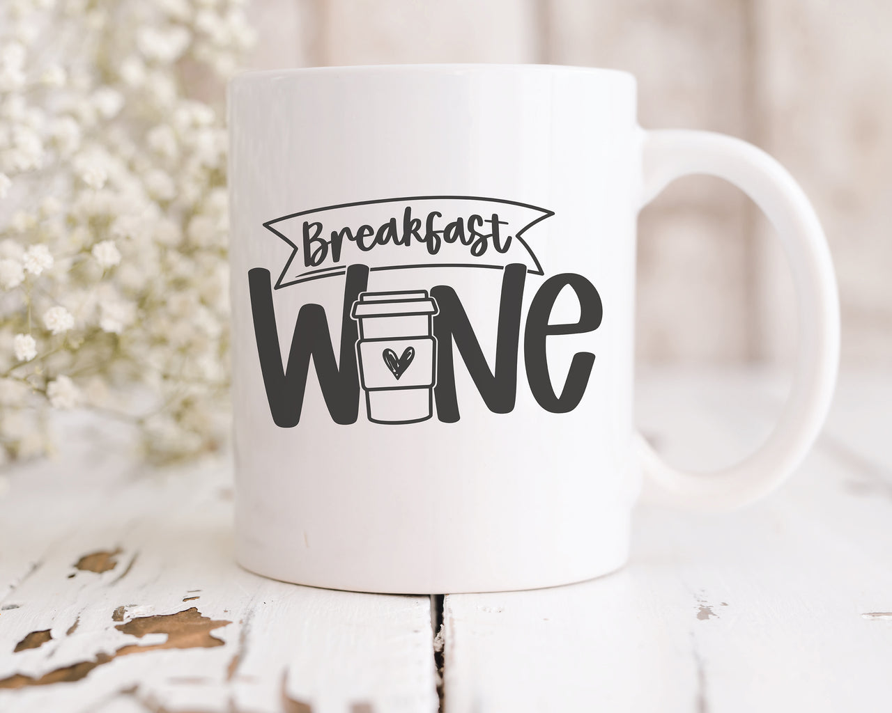 Breakfast Wine SVG