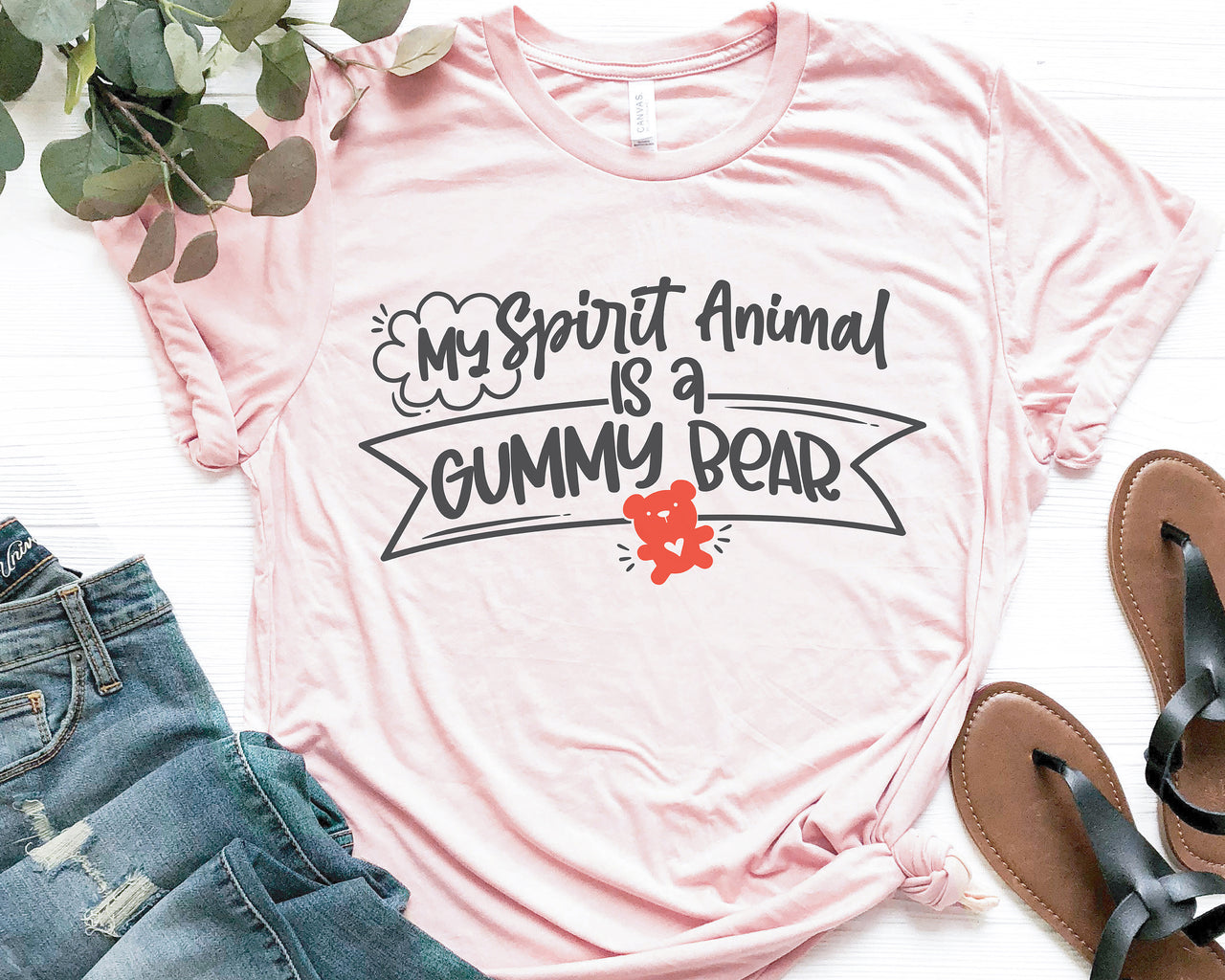 My Spirit Animal Is A Gummy Bear SVG