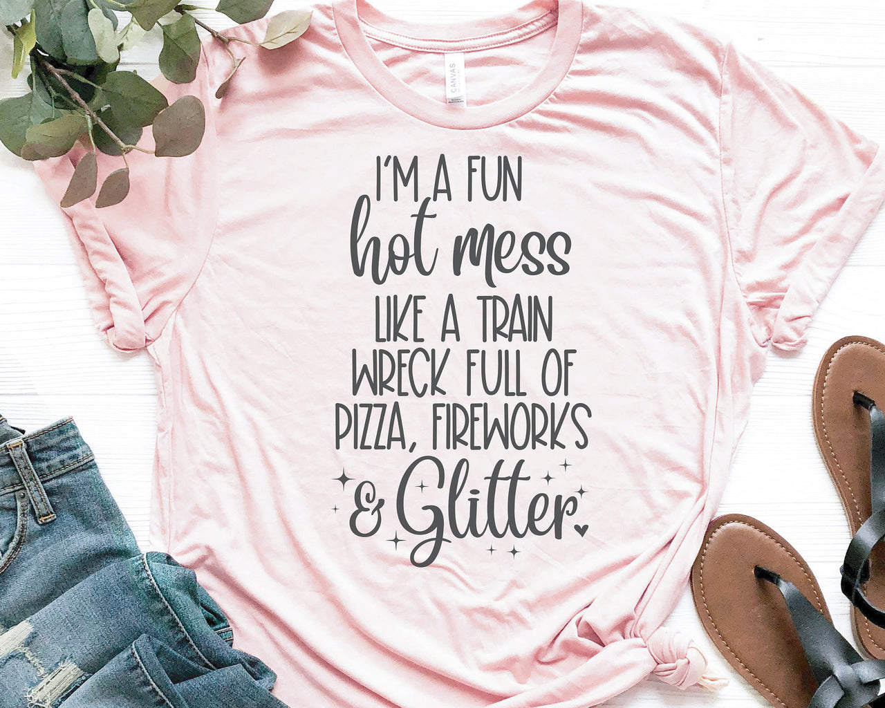 I'm A Fun Hot Mess SVG Digital Download