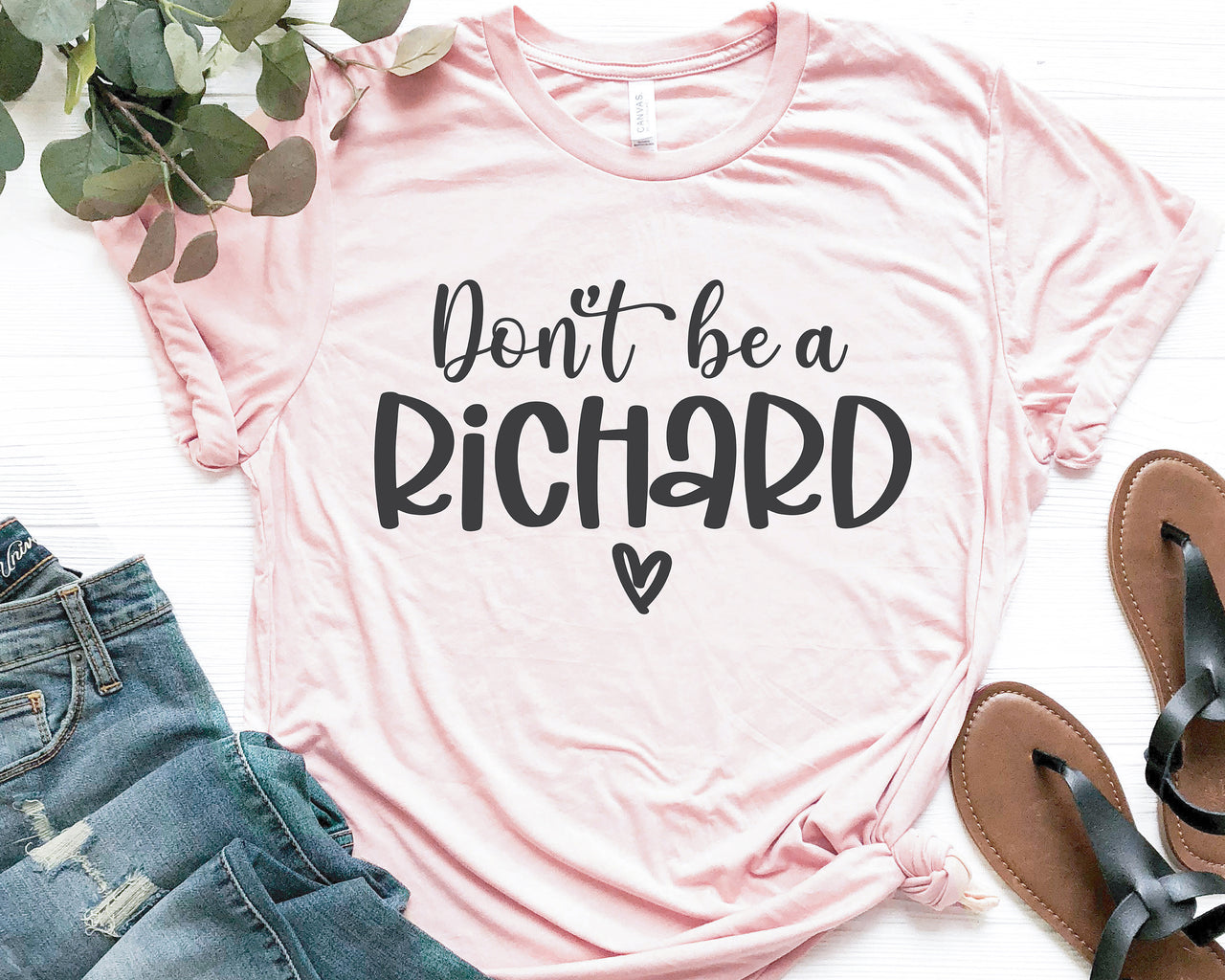 Don't Be A Richard SVG