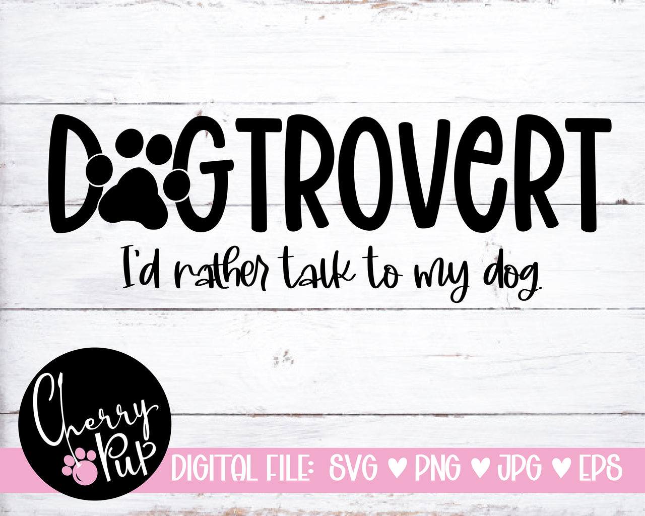 Dogtrovert SVG