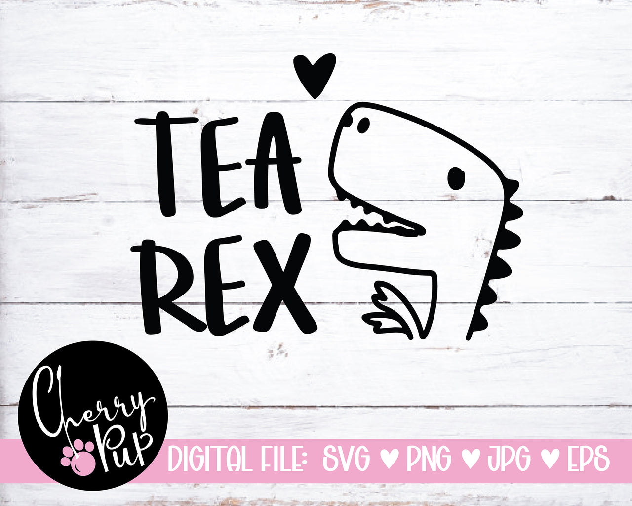 Tea Rex SVG
