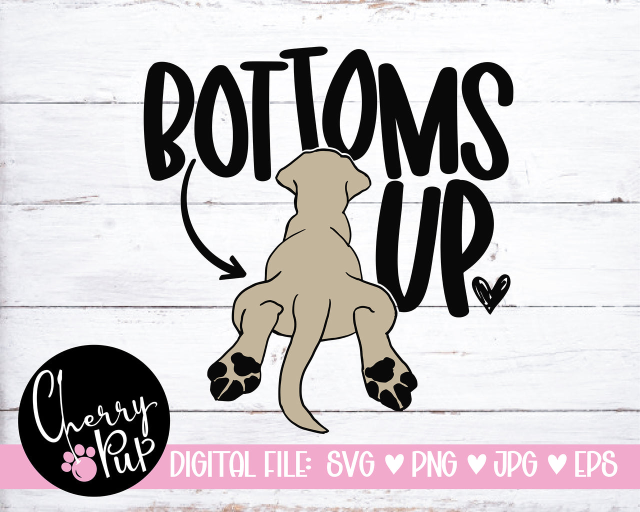 Bottoms Up SVG