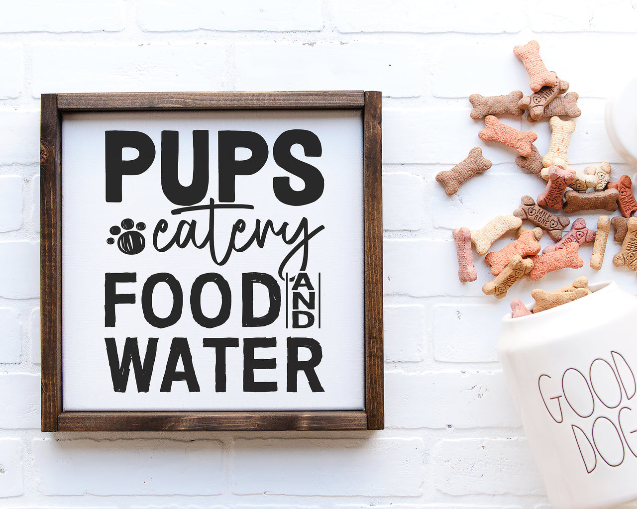 Pups Eatery Food & Water