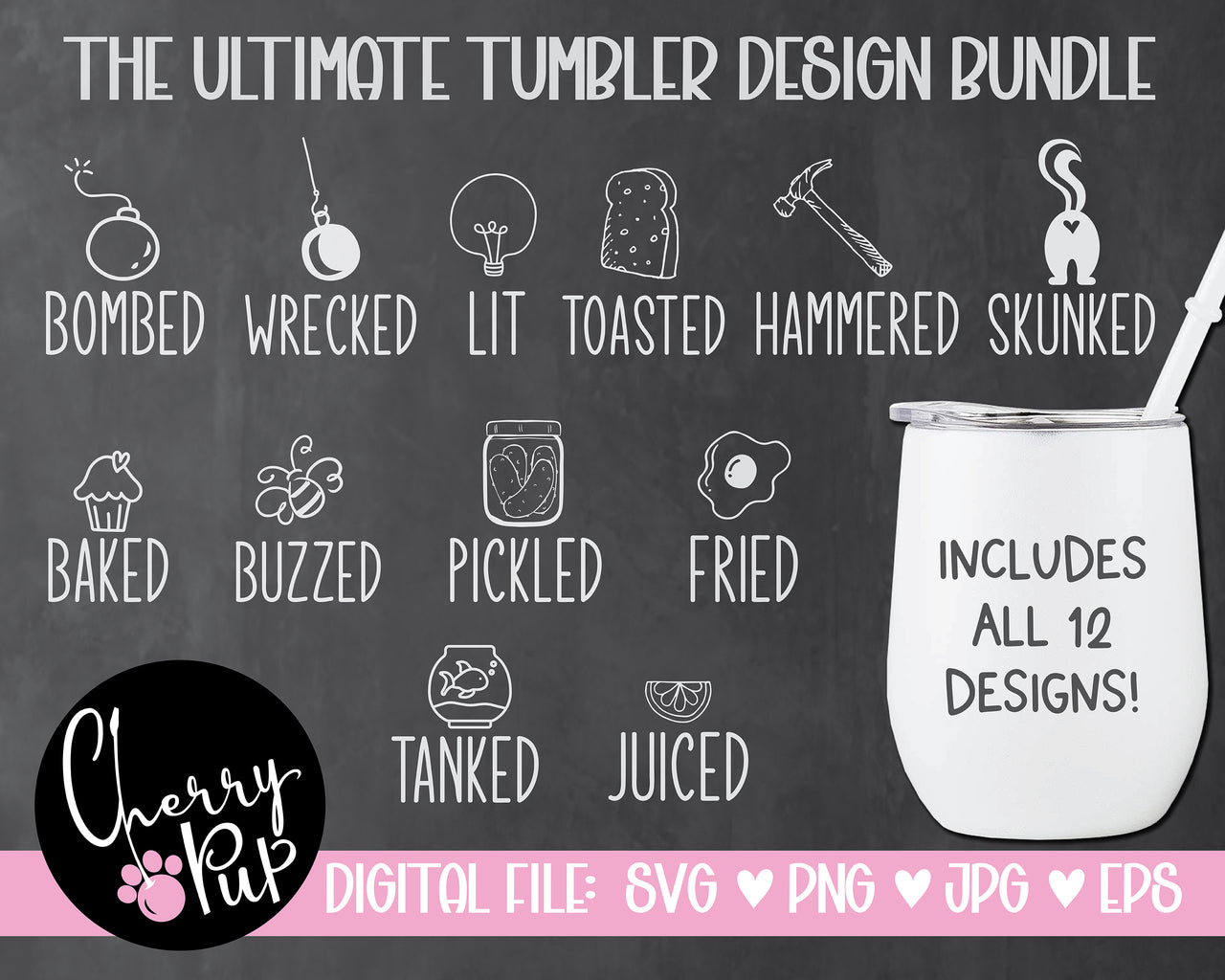 Ultimate Tumbler Design Bundle SVG