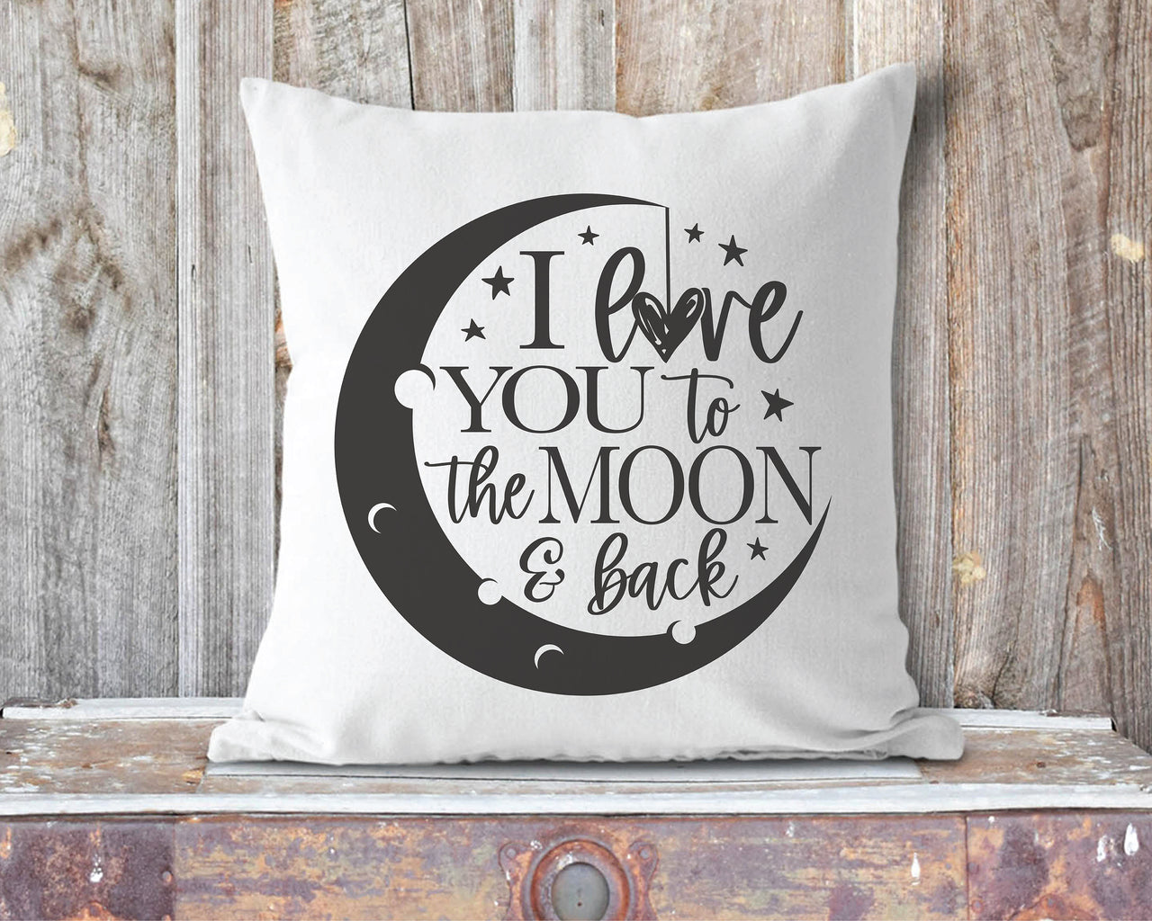 I Love You to the Moon And Back SVG
