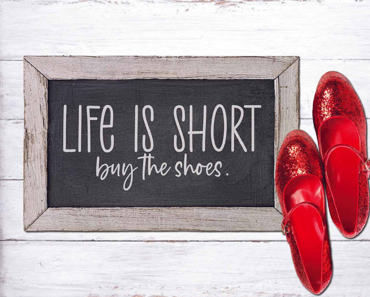 Life Is Short Buy The Shoes SVG