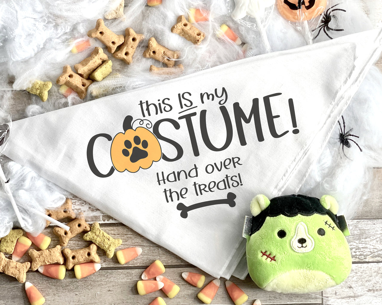 This Is My Costume Dog Bandana SVG